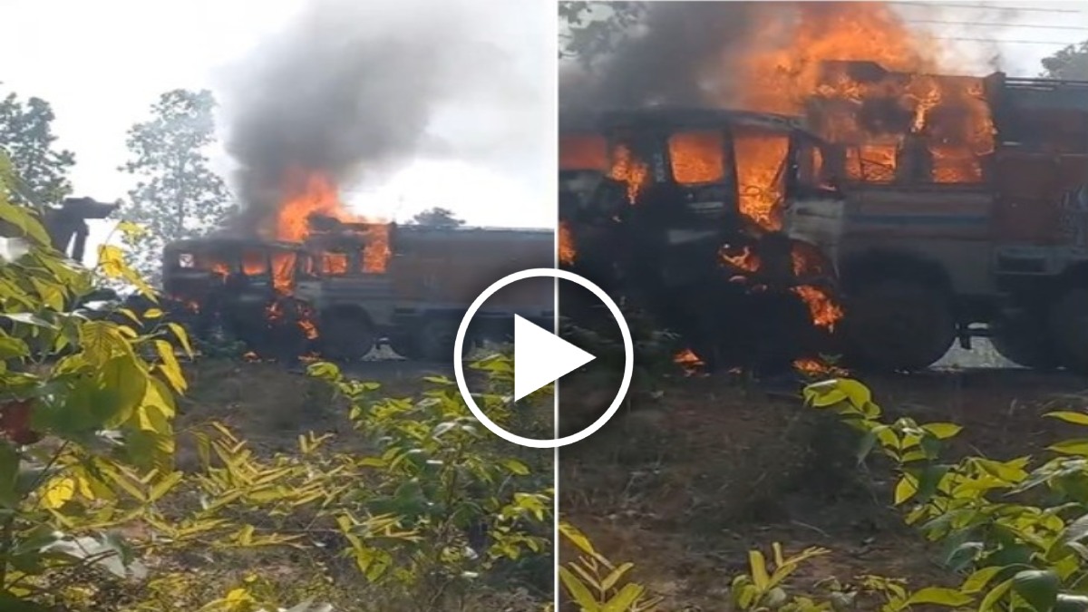 Accident News : ट्रेलर और हाइवा में आमने-सामने की भिड़ंत, एक चालक की जिंदा जलकर मौत, दूसरा गंभीर