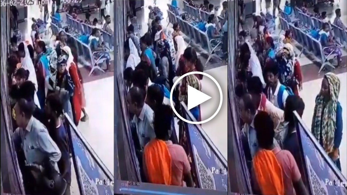 मेडिकल कॉलेज में चोर गिरोह सक्रिय, युवक-युवती ने बुजुर्ग का उड़ाया पर्स, CCTV में कैद हुई वारदात