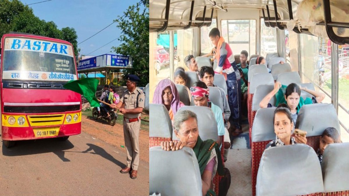नक्सल प्रभावित क्षेत्र में विकास की नई रफ्तार : अबूझमाड़ के कुतुल तक पहुंची बस सेवा, नियद नेल्ला नार योजना से बदल रही गांवों की तस्वीर