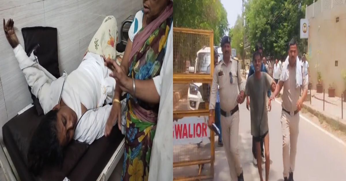 पति ने पत्नी पर पेट्रोल छिड़ककर लगाई आग, बचाने पहुंचे पुलिसकर्मी और युवक भी झुलसे, इस वजह से की जान से मारने की कोशिश