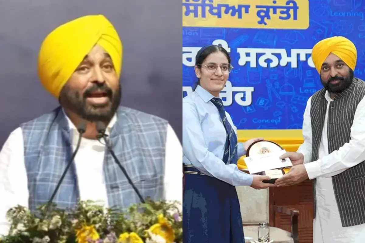 सीएम भगवंत मान ने जेईई एडवांस्ड छात्रों को किया सम्मानित