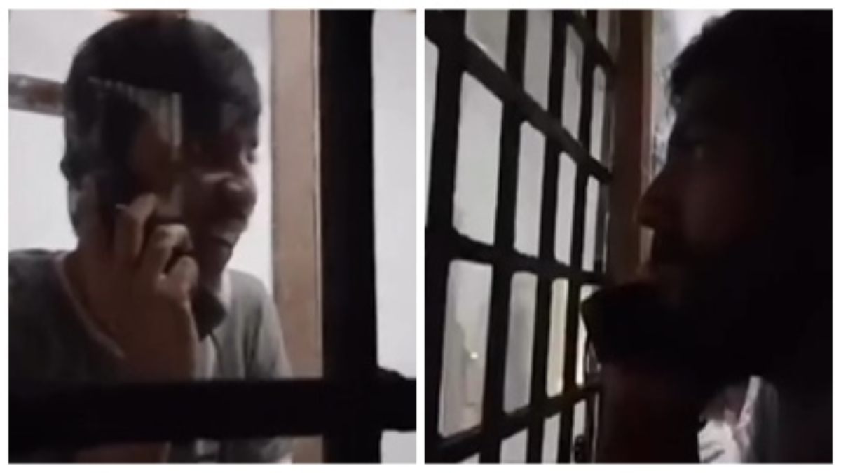 जेल में कैदियों की मौज! फोन पर बात करते Video वायरल, सुरक्षा पर उठे सवाल 