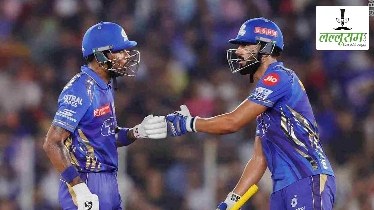 IPL 2025 PBKS vs MI Qualifier-2: तिलक-सूर्यकुमार की पारी की बदौलत मुंबई ने पंजाब को दिया 204 रनों का लक्ष्य, उमरजई ने झटके 2 विकेट