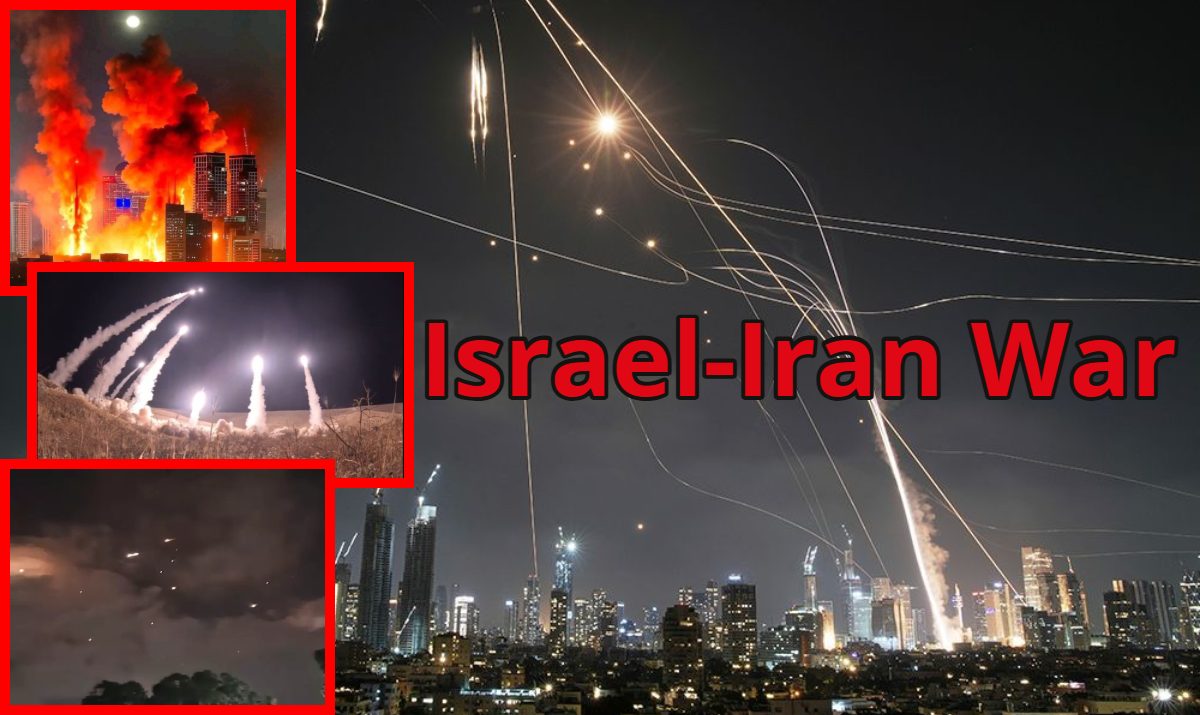इजरायल-ईरान युद्धः भीषण जंग शुरू, Israel ने Iran के रक्षा मंत्रालय और ऑयल डिपो पर किया अटैक, 215 की मौत, तेहरान ने दागीं 50 बैलिस्टिक मिसाइलें, देखें वीडियो