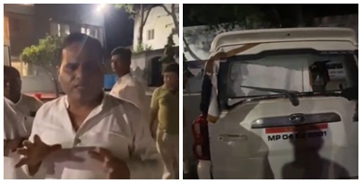 कांग्रेस अनुसूचित विभाग के प्रदेश अध्यक्ष पर जानलेवा हमला: तलवार और डंडों से लैस बदमाशों ने कार में की तोड़फोड़, बाल-बाल बची जान  