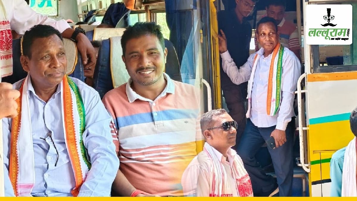 छत्तीसगढ़ में MLA ने आम जनता के साथ किया बस का सफर, किसी ने किराया कम तो किसी ने बस नहीं चलने की कही बात