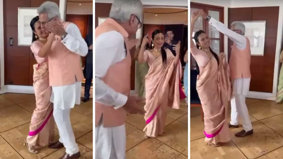 महुआ मोइत्रा का ‘शादी वाला डांस’ का वीडियो हुआ वायरल, पति के साथ ठुमके लगाती दिखीं, देखें न्यूली मैरिड कपल की प्यार भरी केमिस्ट्री