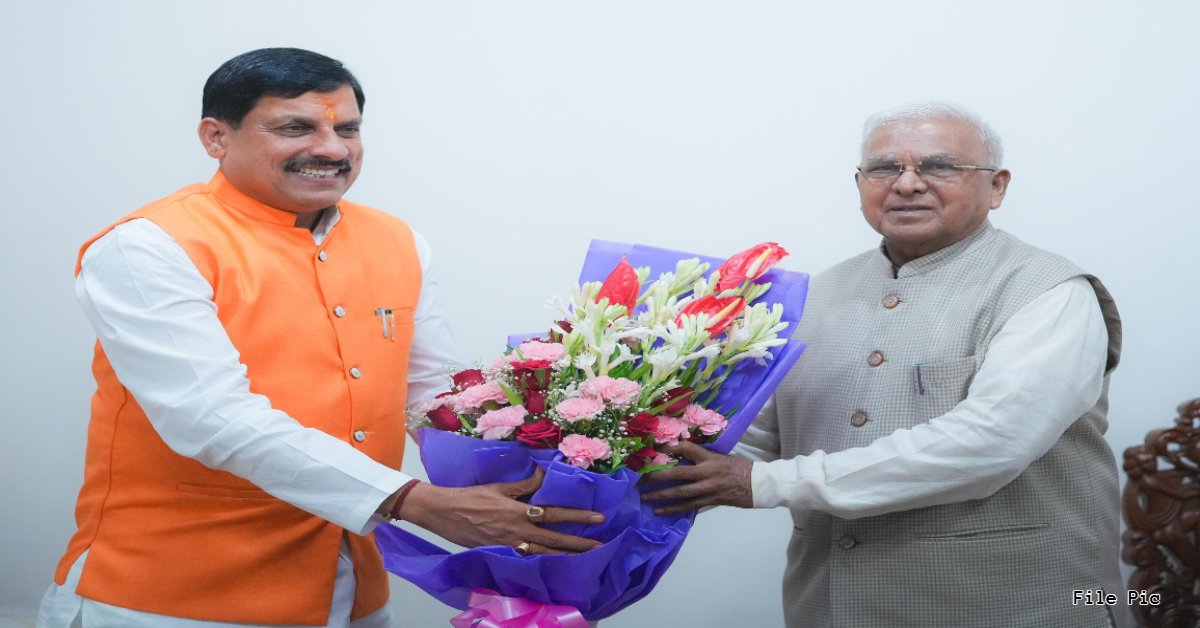 Governor Mangubhai Patel Birthday: सीएम डॉ मोहन ने राज्यपाल को दी जन्मदिन की बधाई, बाबा महाकाल से की सभी संकल्पों को सिद्ध करने की कामना