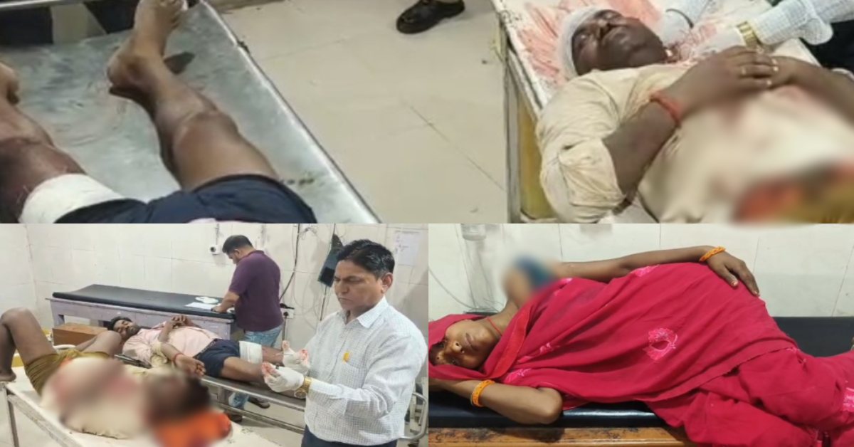मुरैना में दो पक्षों में खूनी संघर्ष: लाठी डंडों के साथ चली गोलियां, महिला समेत 6 लोग घायल
