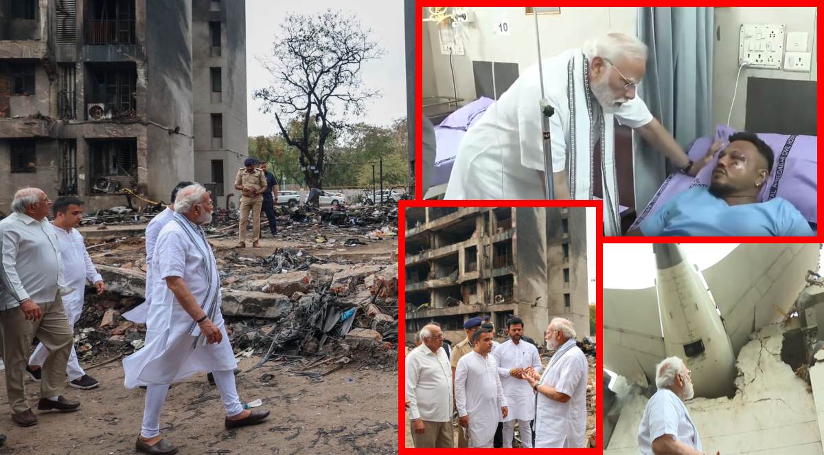 ‘तबाही का मंजर बेहद दुखद…,’ एअर इंडिया हादसे में एकमात्र जिंदा बचे यात्री से मिले पीएम मोदी, एयरपोर्ट पर समीक्षा बैठक की, देखें वीडियो
