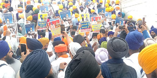 ऑपरेशन ब्लू स्टार की बरसी पर श्री अकाल तख्त साहिब पर कीर्तन और अरदास, काैम के नाम दिया संदेश