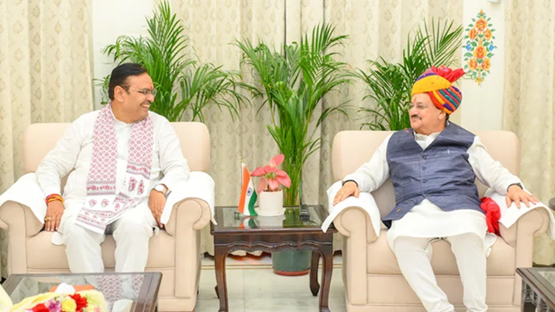 Rajasthan Politics: राजस्थान में भजनलाल शर्मा को मुख्यमंत्री क्यों बनाया गया? जयपुर में बोले जेपी नड्डा- ये सत्ता का खेल नहीं…
