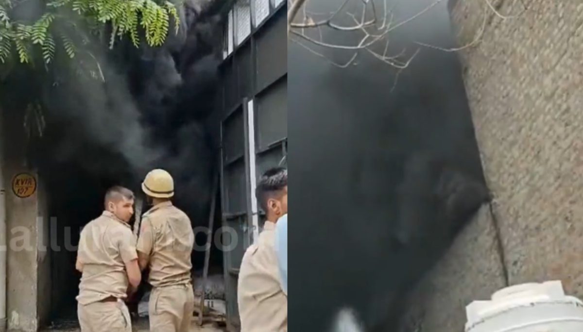 Rajasthan Factory Fire : जयपुर में फैक्ट्री में लगी भीषण आग, काबू करने में छूटे पसीने, देखें Video