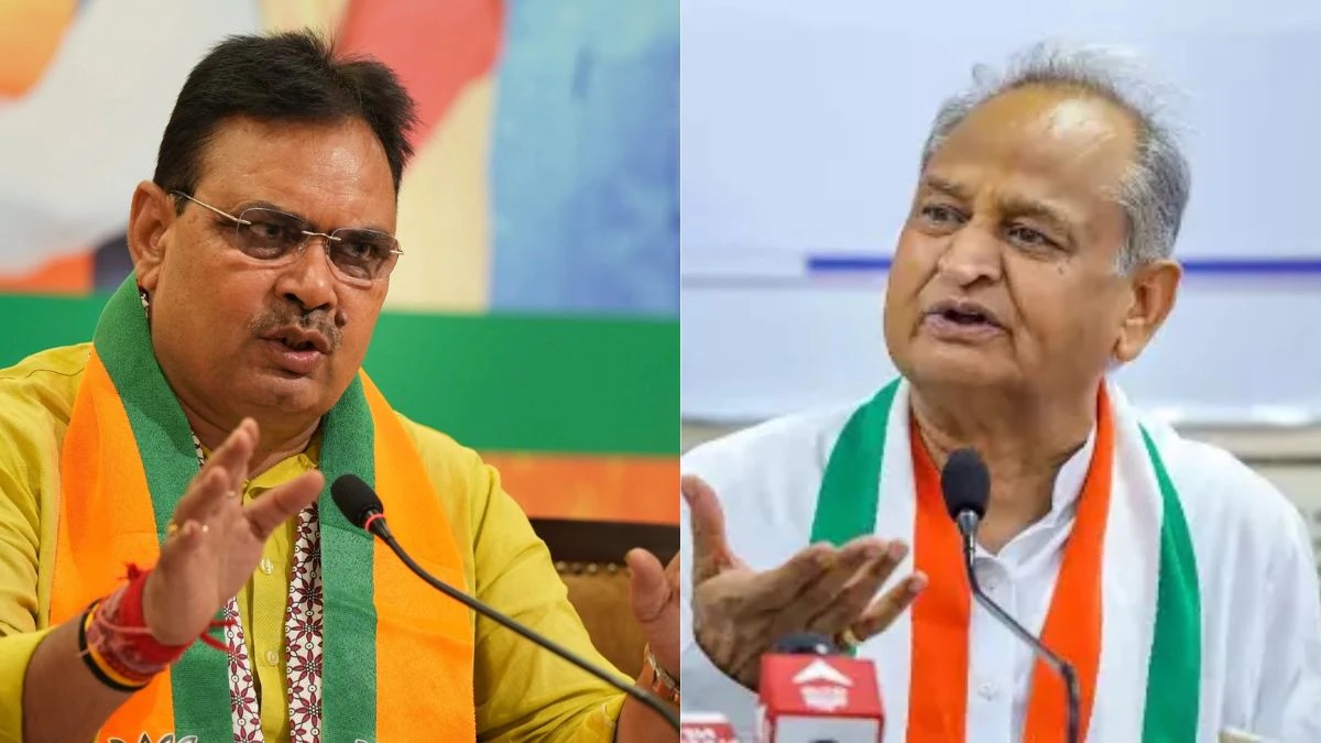 जयपुर: भजनलाल शर्मा का गहलोत पर तंज, ‘जादूगरी से नहीं, मेहनत और ईमानदारी से होती है तरक्की’
