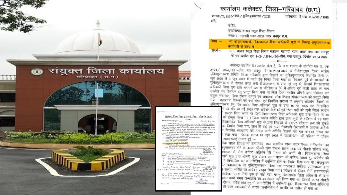 युक्तियुक्तकरण मामला : कलेक्टर ने की जिस BEO को हटाने की अनुशंसा, DEO ने उसे बना दिया कमेटी मेंबर, ऐसे में कैसे हो पाएगी जांच ?