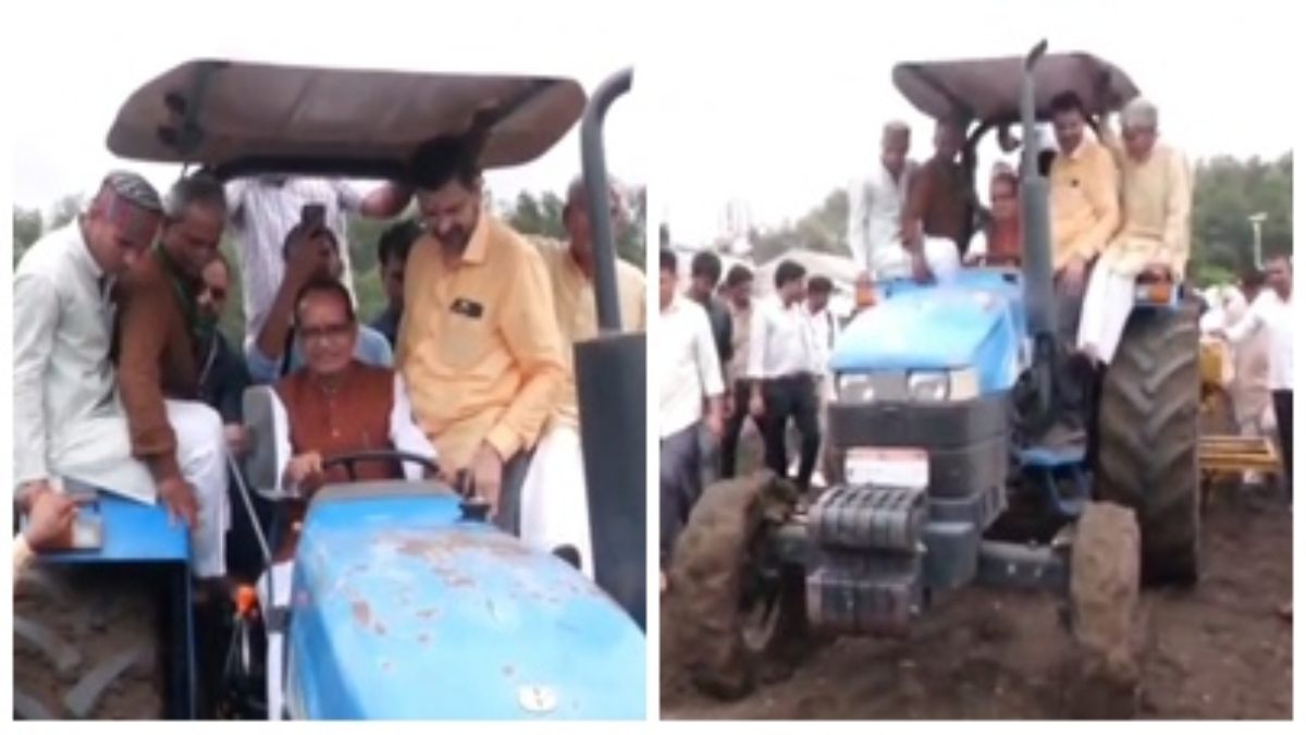 ‘मैं नकली किसान थोड़ी हूं…’, शिवराज सिंह चौहान ने संभाली ट्रैक्टर की स्टेयरिंग, कहा- कृषि मंत्री नहीं किसान हूं, देखें VIDEO