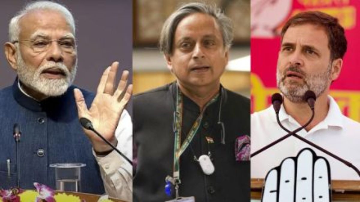 राहुल गांधी के ‘नरेंदर सरेंडर’ वाले बयान में शशि थरूर की हुई एंट्री, बोले- ‘भारत को किसी तीसरे…,’
