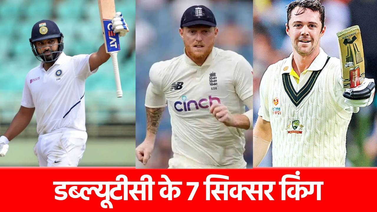 WTC Final 2025: वो 7 दिग्गज जिन्होंने लगाए सबसे ज्यादा छक्के, Travis Head कर सकते हैं बड़ा कमाल