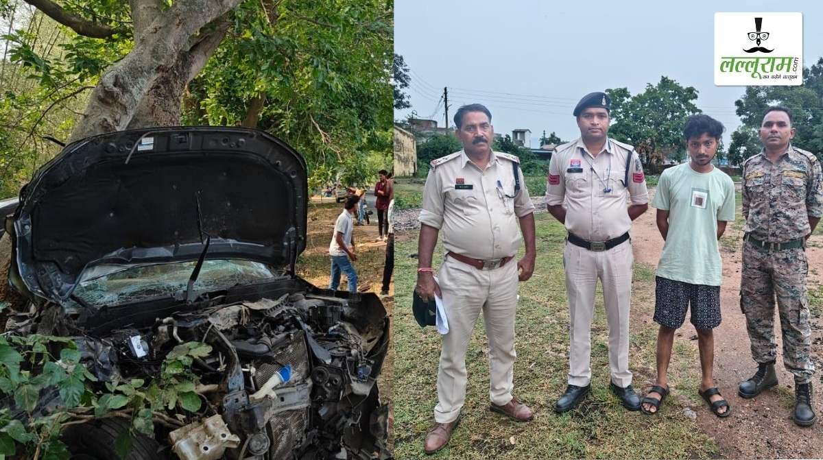 नशे में धुत हिस्ट्रीशीटर ने कार से बाइक सवारों को मारी जोरदार ठोकर, युवती समेत 4 की मौत, पुलिस ने किया गिरफ्तार