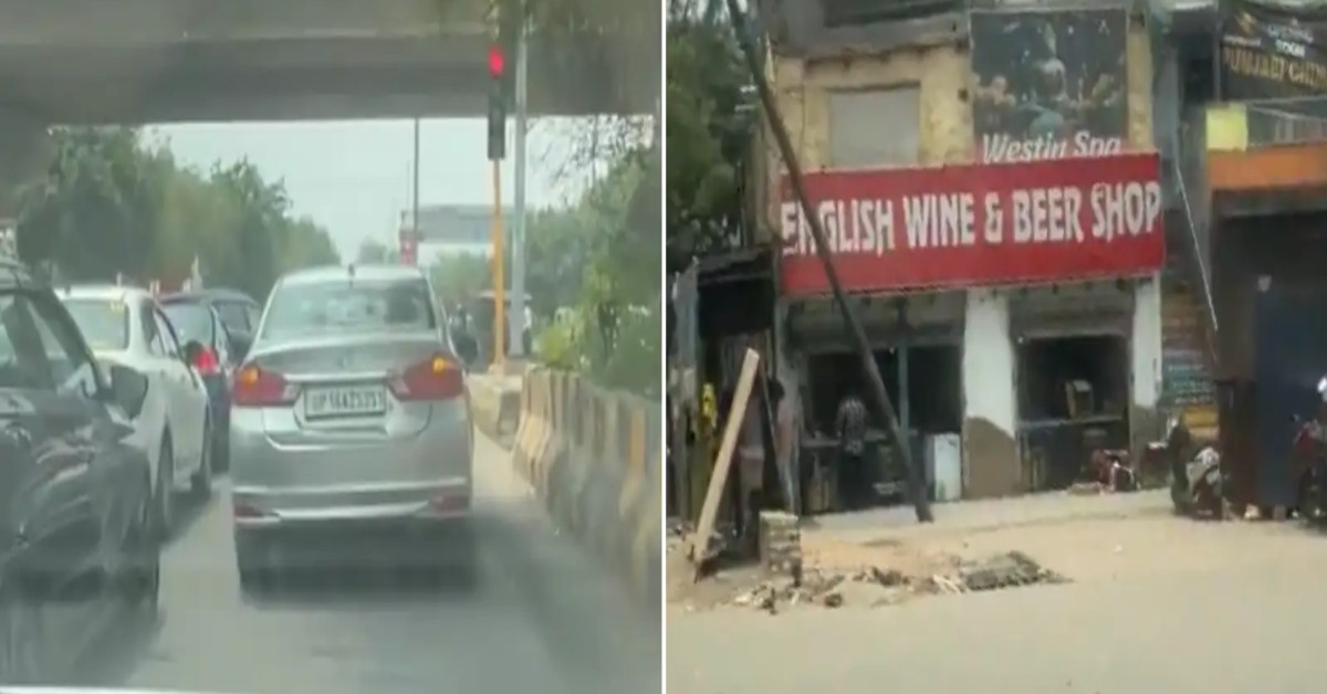 मुझको तो पीना है मतलब पीना है! शराब की ऐसी लत, सिग्नल पर गाड़ी खड़ी कर बोतल लेने चले गए ‘नवाब साहब’, पीछे हॉर्न बजाते रहे लोग
