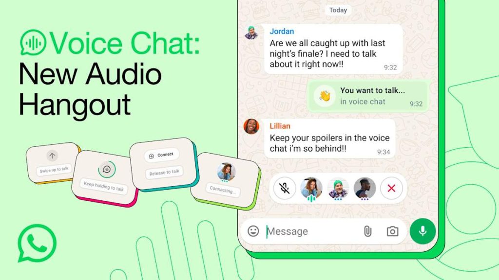 WhatsApp Audio Hangouts