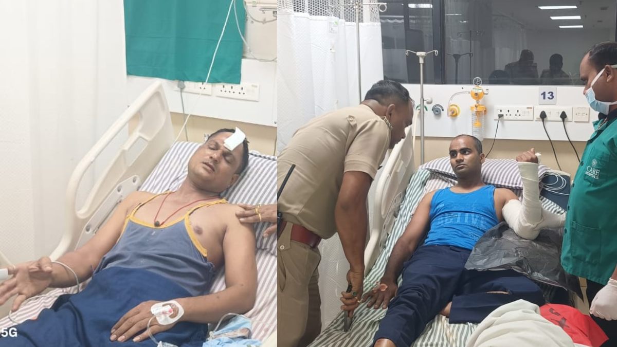 राजधानी में हिट एंड रन : ट्रैफिक ड्यूटी पर तैनात दो जवानों को पिकअप ने मारी टक्कर, चालक फरार