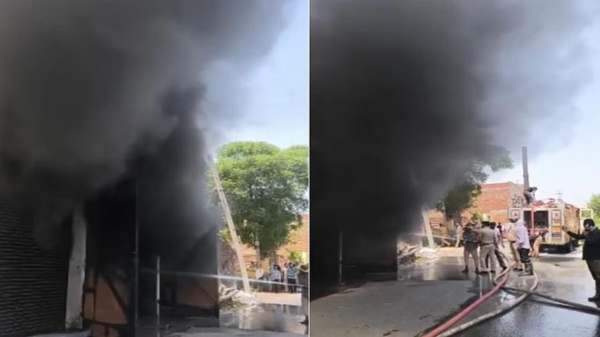 पेंट फैक्ट्री में लगी भीषण आग, दो की मौत 1 गंभीर, जांच में जुटी पुलिस