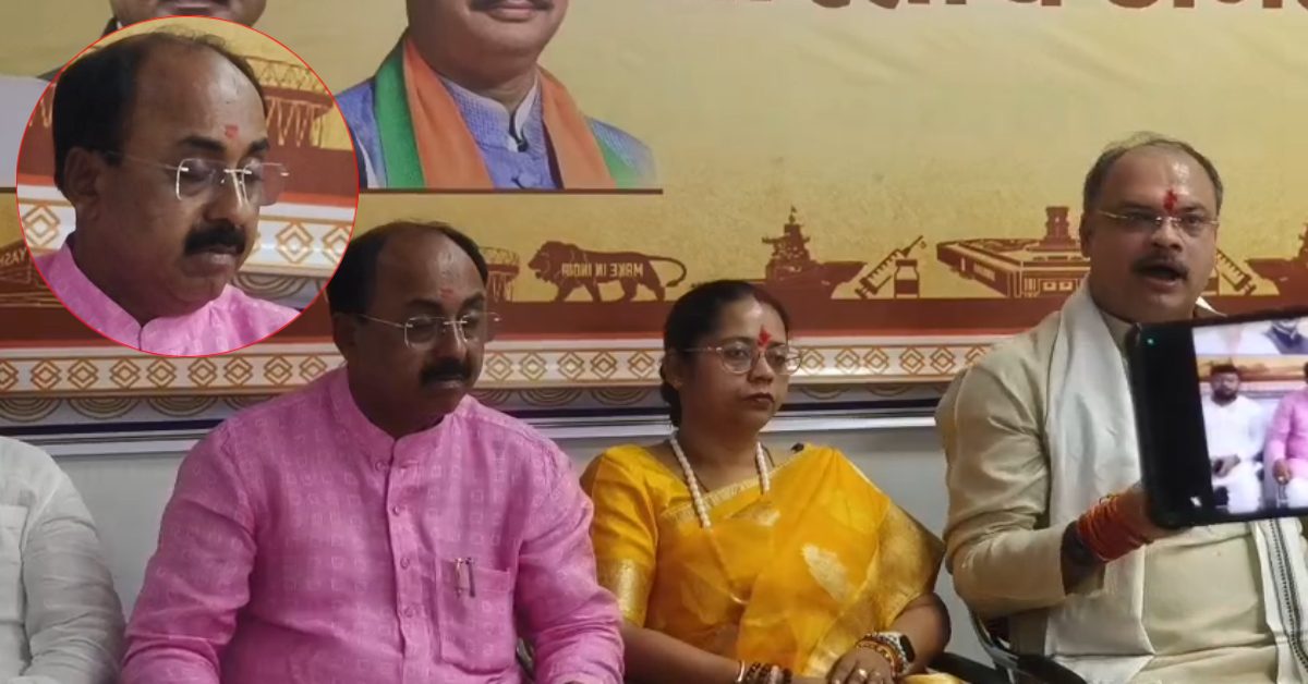 लगता है नींद पूरी नहीं हुई! प्रदेश महामंत्री गिना रहे थे सरकार की उपलब्धियां, इधर झपकी लेते नजर आए विधायक