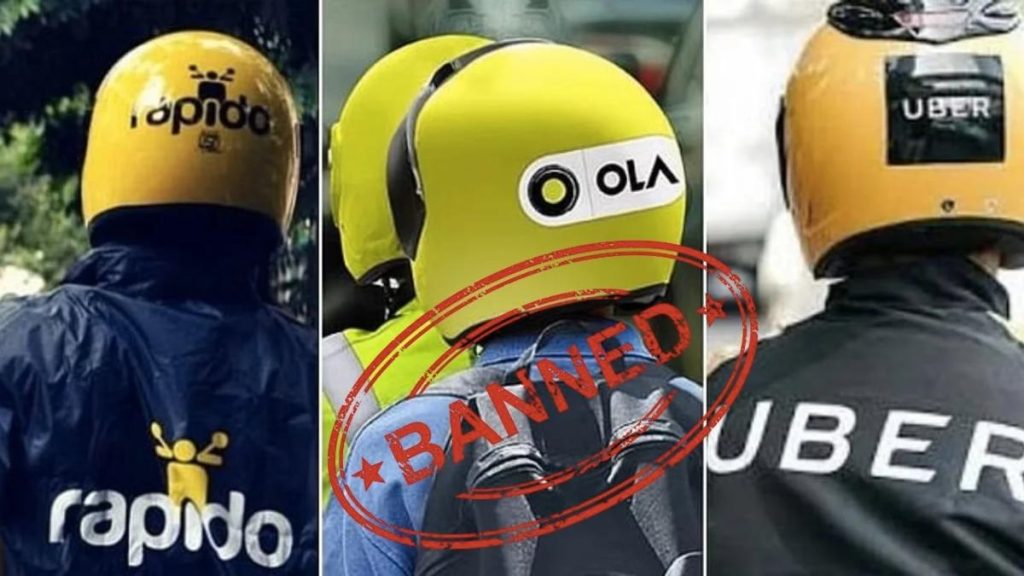 Ola-Uber-Rapido Ban
