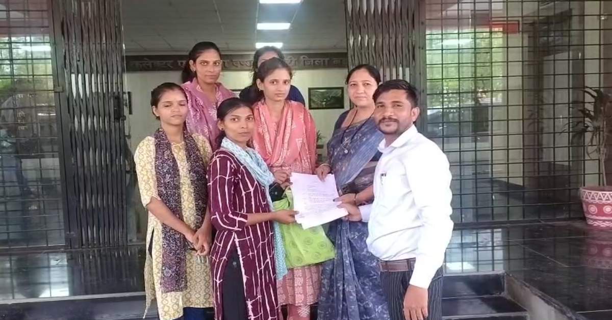 कलेक्ट्रेट पहुंचीं नर्सिंग छात्राएं, राष्ट्रपति से मिलने की मांगी अनुमति, 19 जून को बड़वानी आएंगी द्रौपति मुर्मू, ये है पूरा मामला