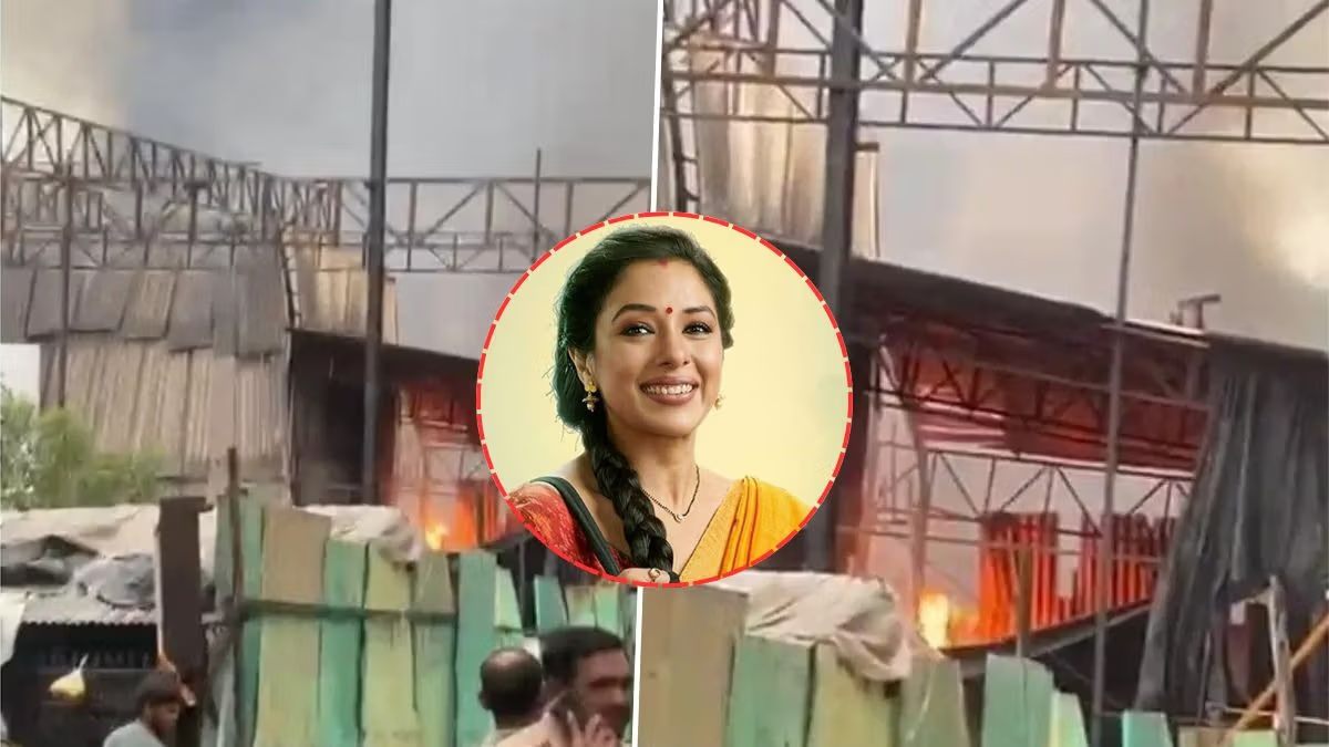 Anupamaa के सेट पर लगी आग, करोड़ों का सामान जलकर हुआ खाक …