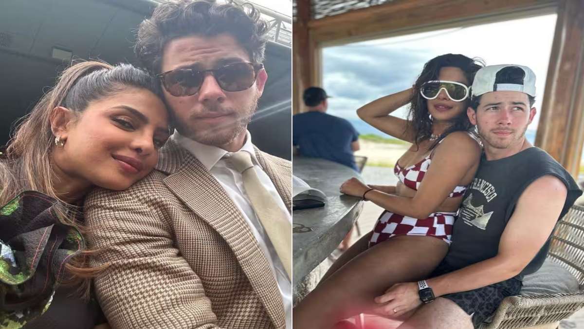 Nick Jonas ने Priyanka Chopra के साथ शेयर किया फोटो, पति के गोद में बैठी नजर आई एक्ट्रेस …