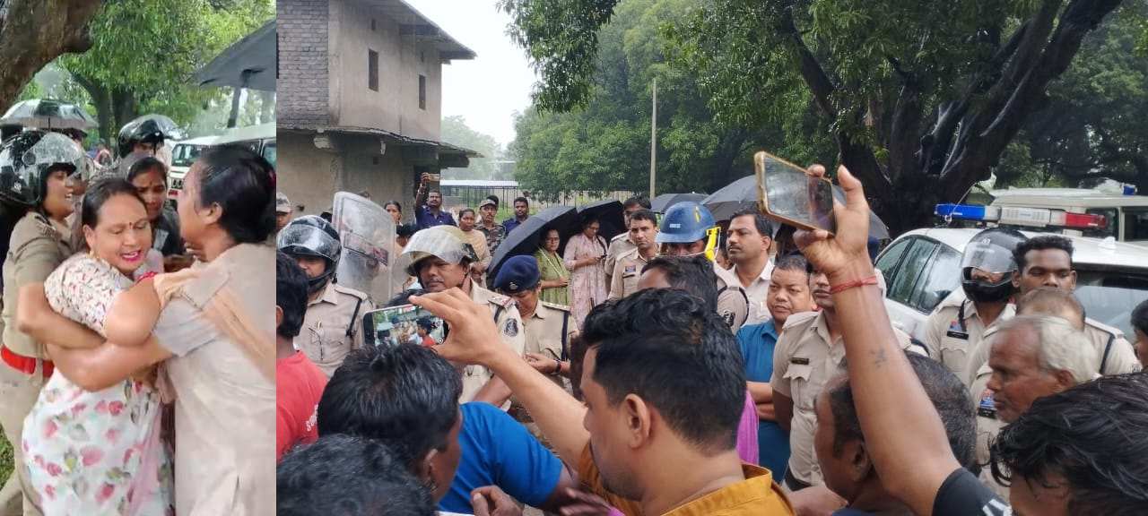 CG News : कोयला खदान के लिए जंगल की कटाई का विरोध, ग्रामीणों को समर्थन देने पहुंची कांग्रेस विधायक गिरफ्तार