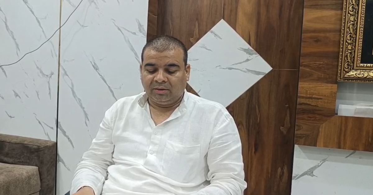 विधायक पर जमीन कब्जाने का आरोप: पंकज उपाध्याय ने दी सफाई, कहा- मैंने एक इंच जमीन पर नहीं किया कब्जा