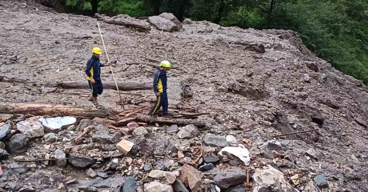 देवभूमि में ‘जल प्रलय’: कुदरत के कहर से मची तबाही,   बादल फटने से 8 से 9 मजदूर बहे, रेस्क्यू ऑपरेशन शुरू