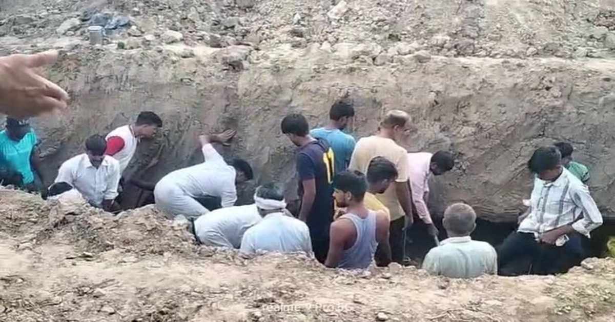 मिट्टी में मिल गई 4 जिंदगीः मिट्टी की ढाय गिरने से मलबे में दर्जनभर से अधिक लोग, 3 महिला समेत चार की गई जान