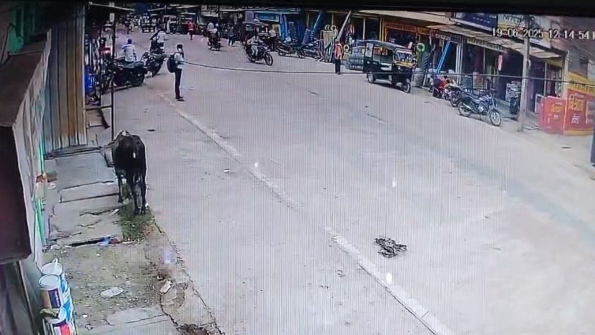 अब रात के अंधेरे में नहीं दिन में हो रही चोरियांः दिनदहाड़े दुकान से रुपयों की पेटी लेकर भागे चोर, घटना CCTV में कैद