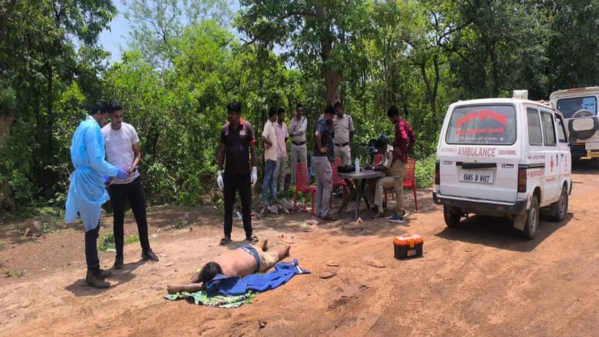 CG News : युवक का शव मिलने से इलाके में फैली सनसनी, घटना स्थल पर मिली कार