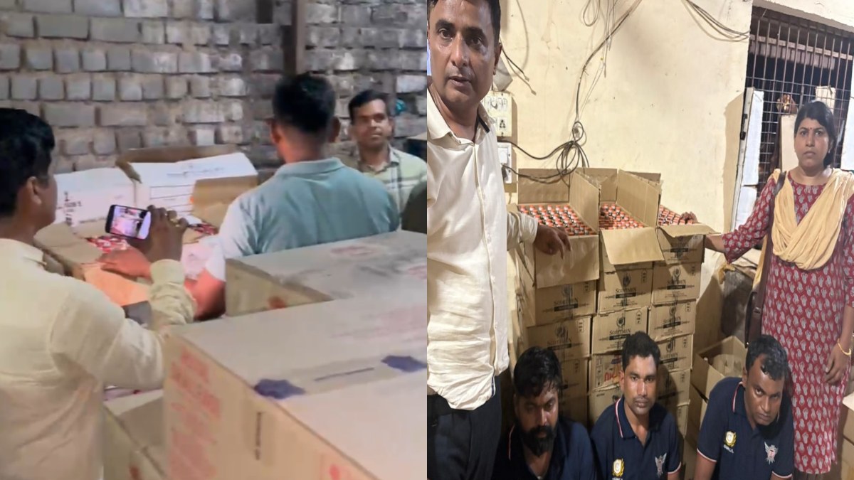 CG Breaking News : राजधानी में आबकारी विभाग की बड़ी कार्रवाई, छापेमारी कर मिलावटी शराब की 200 से अधिक पेटी पकड़ी, सुपरवाइजर समेत 3 फरार