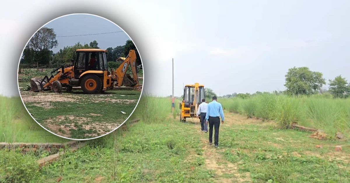 रायबरेली में गरजा बाबा का बुलडोजर : अवैध प्लाटिंग के खिलाफ बड़ी कार्रवाई, आम जनता ने कही ये बात