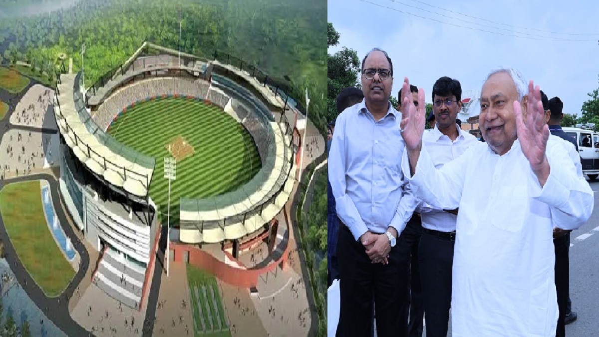 राजगीर को नई पहचान दिलाएगा अंतरराष्ट्रीय क्रिकेट स्टेडियम, मुख्यमंत्री नीतीश ने निर्माण कार्यों का लिया जायजा
