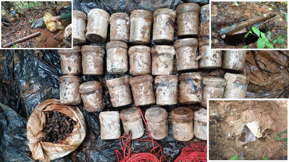 नक्सलियों की बड़ी साजिश नाकाम… जंगल और पहाड़ी इलाकों से बरामद किए गए करीब 30 IED बम, सुरक्षा बलों ने किया निष्क्रिय