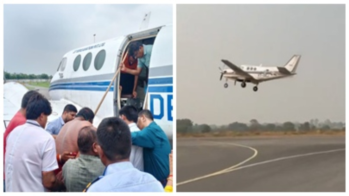 सिंगरौली में PM एयर एम्बुलेंस सेवा बनी ‘वरदान’, कलेक्टर की पहल से संदीप को मिला जीवनदान, परिवार में खुशी