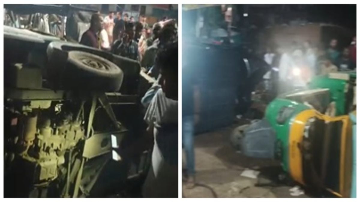 भोपाल में नशे और रफ्तार का कहर: नाबालिग थार चालक ने बाइक, ऑटो और फिर बैटरी रिक्शा को मारी जोरदार टक्कर, बुजुर्ग की दर्दनाक मौत 