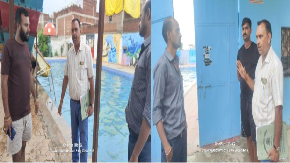 हादसे के बाद जागा निगम प्रशासनः 5 स्विमिंग पूल पर  जड़ा ताला, बीते दिनों युवक की हुई थी मौत