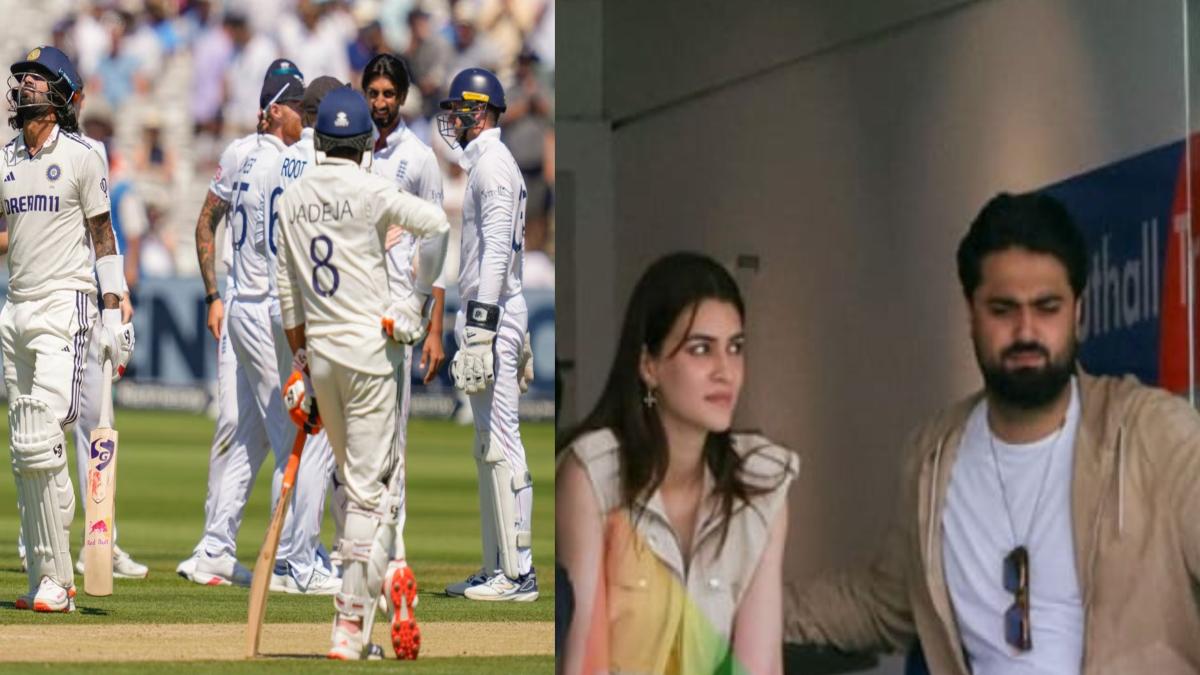IND Vs ENG 3rd Test : इंग्लैंड और भारत का मैच देखने रूमर्ड बॉयफ्रेंड के साथ लंदन पहुंची Kriti Sanon, बॉलीवुड का ये पावर कपल भी ग्राउंड में हुआ स्पॉट …