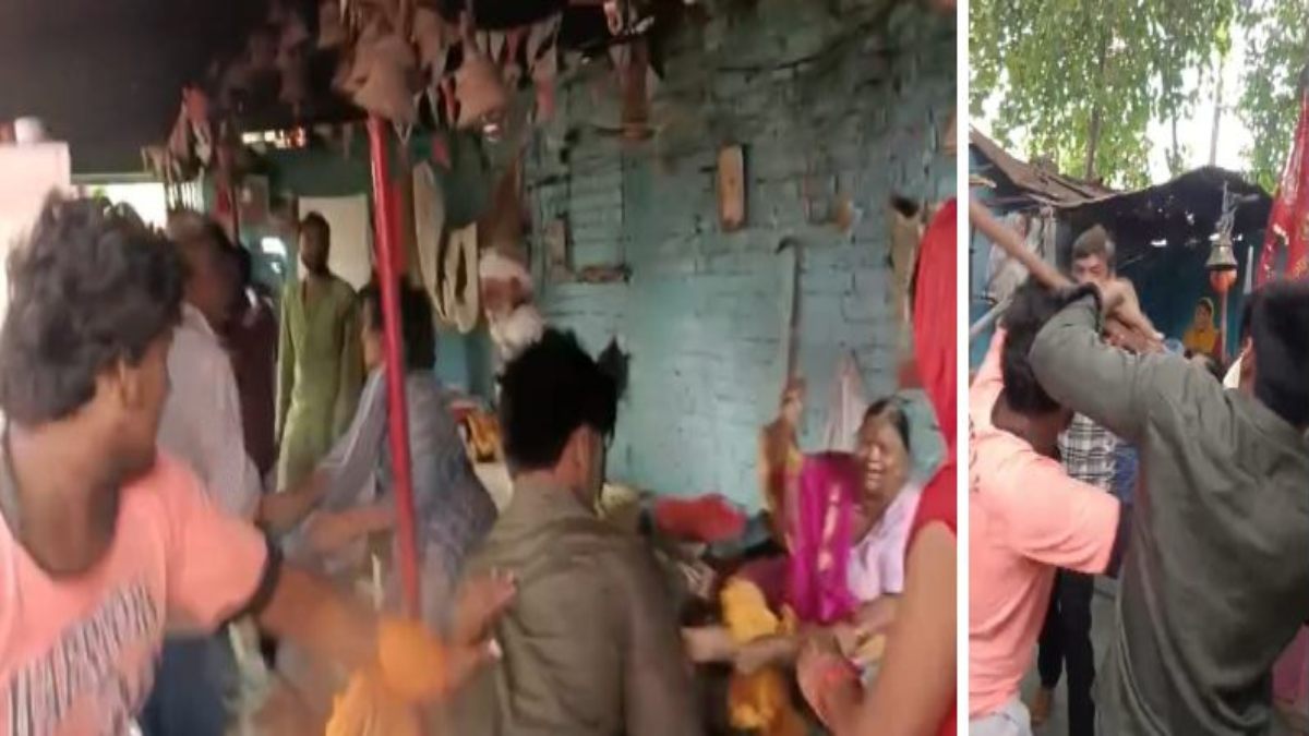 माता मंदिर में खूनी संघर्षः पूजा करने गए लोगों को बंधक बनाकर की मारपीट, एक दर्जन लोग घायल, आरोपियों को पुलिस ने लिया हिरासत में