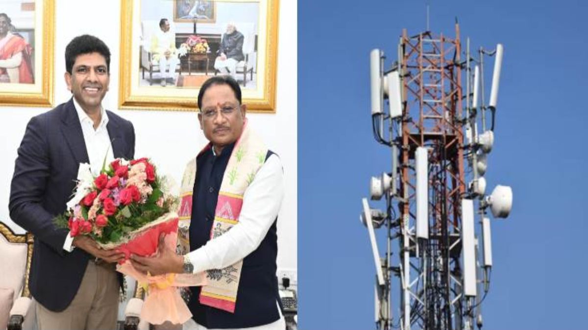 छत्तीसगढ़ में डिजिटल कनेक्टिविटी को मिलेगा बढ़ावा: नक्सल प्रभावित क्षेत्रों में लगेंगे 400 नए BSNL टावर, दूरसंचार राज्यमंत्री डॉ. पेम्मासानी ने दी जानकारी