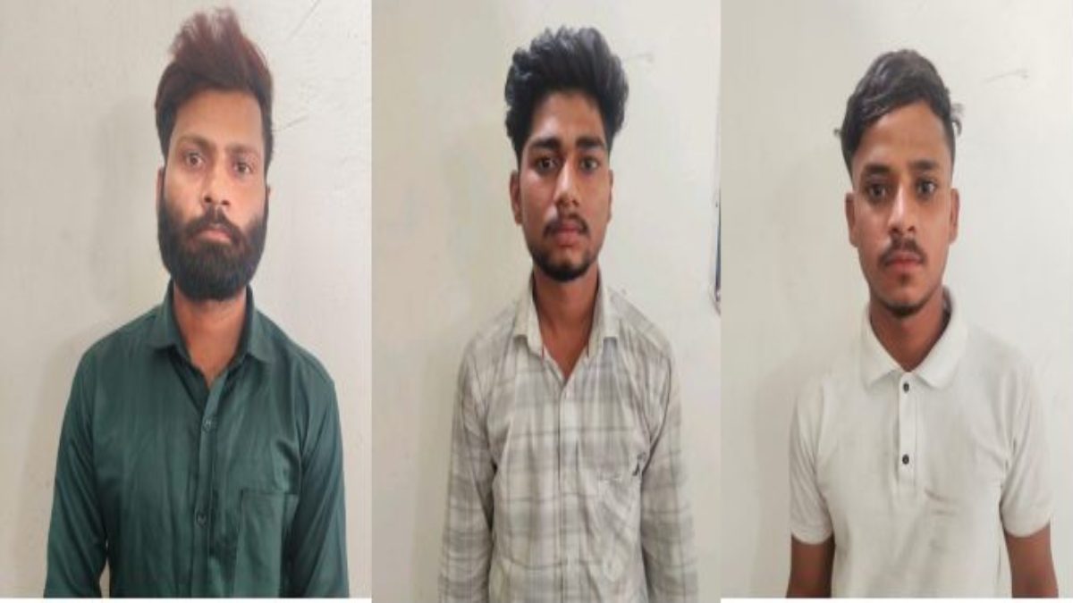 बाइक का हॉर्न बजाने पर बदमाशों ने चला दी गोलियांः कट्टे के साथ 3 आरोपी गिरफ्तार, तीनों को भेजा जेल