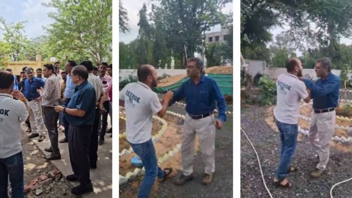 तहसीलदार और डॉक्टर के बीच तीखी बहस: झूमा-झटकी का वीडियो वायरल, जानिए क्या है मामला